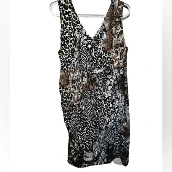 Alfani Woman Animal Print Dress - Picture 2 of 8